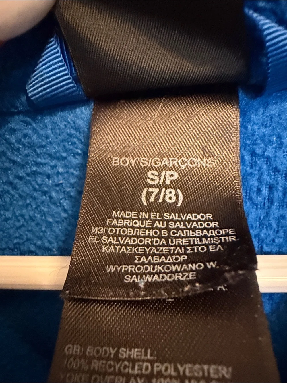 The North Face Royal Blue Fleece 